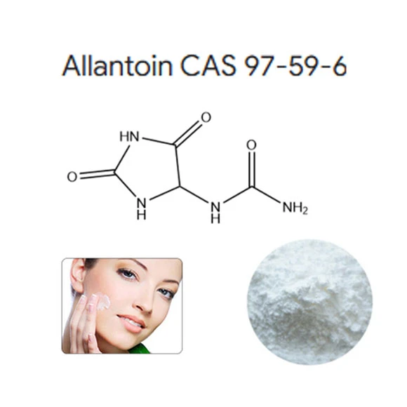 Kosmetisches Allantoinpulver für die Haut CAS 97-59-6