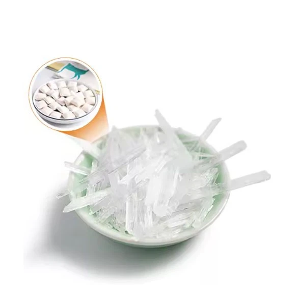 High Purity 99% Menthol Crystal Food Grade CAS 89-78-1